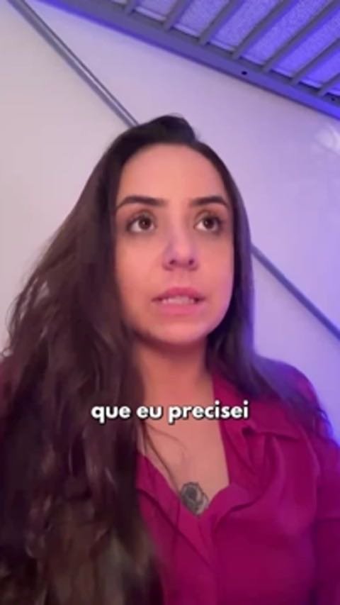 Nicolly, aluna que conseguiu um gringo